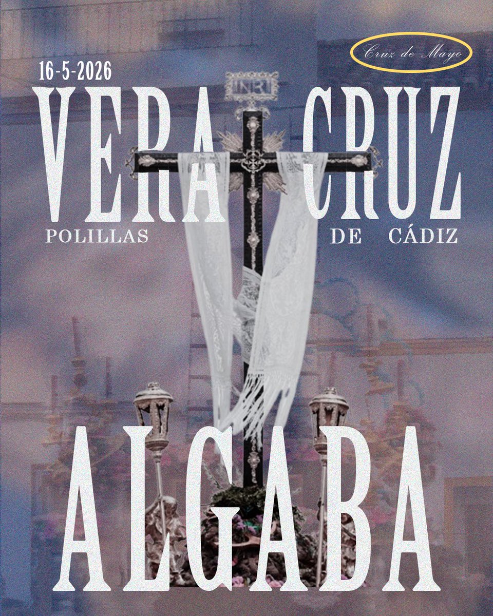 PolillasCadiz's tweet photo. El próximo 16 de Mayo acompañaremos musicalmente a la Cruz de Mayo de la Hermandad de la Vera-Cruz de La Algaba.

Una nueva actuación en la que formaremos parte de una jornada tan señalada para los más pequeños de la Hermandad.

📅 16 de Mayo
🕖 19:00 h https://t.co/yBElBOCT2h