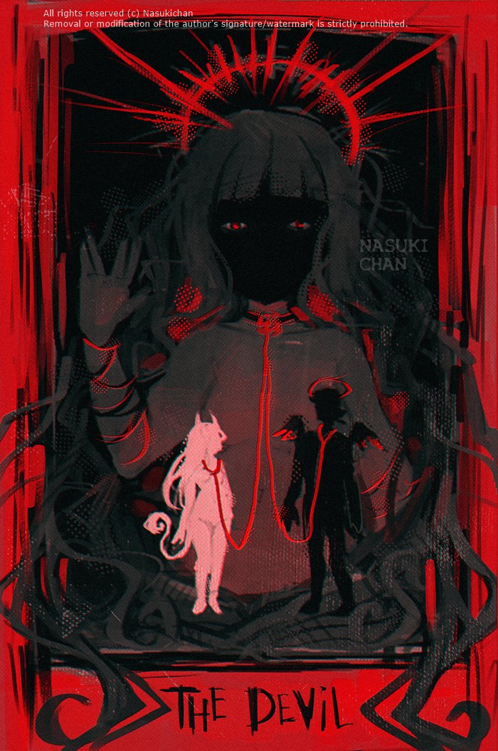 NasukiChan's tweet image. My OCs as tarot cards ✨
Which one is your favorite? 
#art #illustration