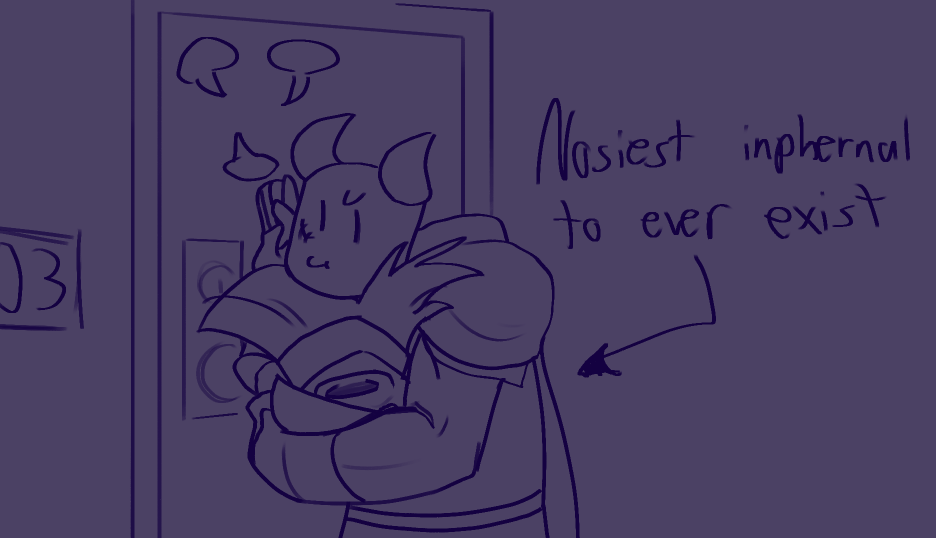 Snowyllama1's tweet photo. small bonus. the eavesdropper https://t.co/kPY5pIsNJ3