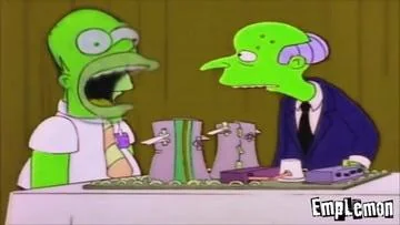 APENAS CACHO QUE LOS SIMPSON VERDES DE SMILING FRIENDS SON REFERENCIA AL PINCHE EMPLEMON DIOS
