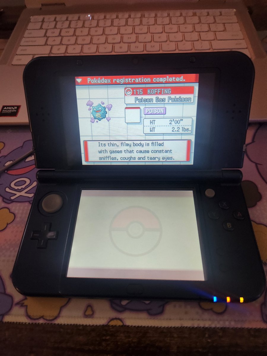 Rat_Smacker420's tweet image. Koffing on da koffing after probably 6k-ish
Kind of a re-claim from like 5 years ago cause I ran away from one in the safari zone. This is a dream shiny and I'm beyond stoked #happyhunting #nevergiveup