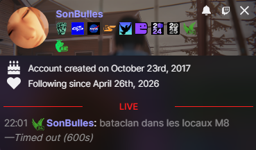 Sympa le fan vita dans le chat à Itachi #M8WIN