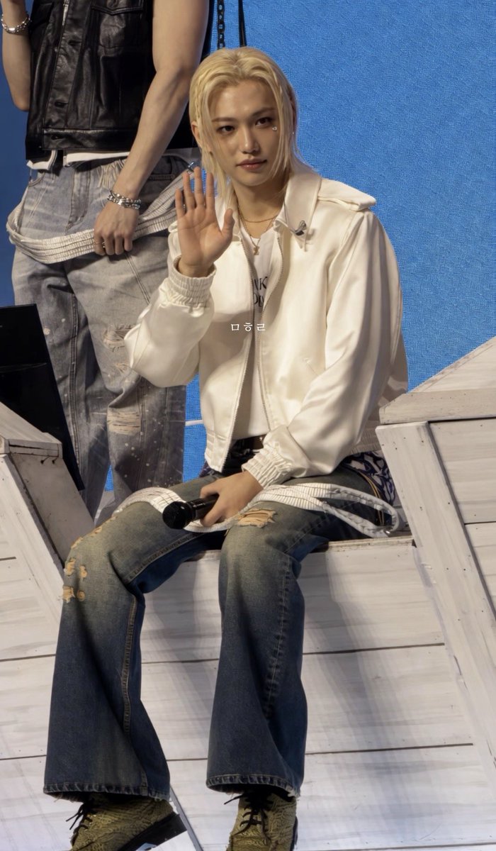 yellowstayy's tweet image. look at my pretty princess 🎀✨

#felix #straykids