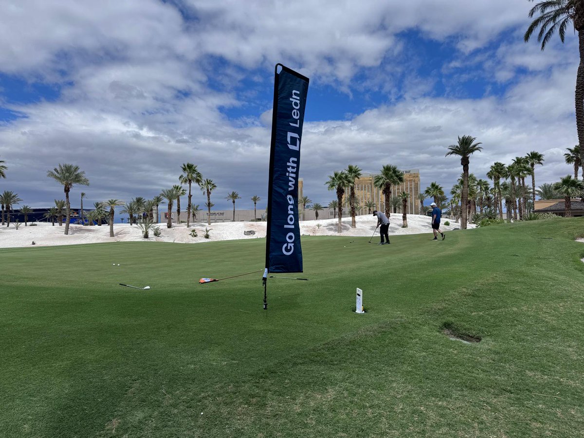 GolfBSN's tweet photo. The tournament rolls on through the @hodlwithLedn holes! Who's taking home the trophy today? 🏆⛳ https://t.co/V06E1aqXoZ