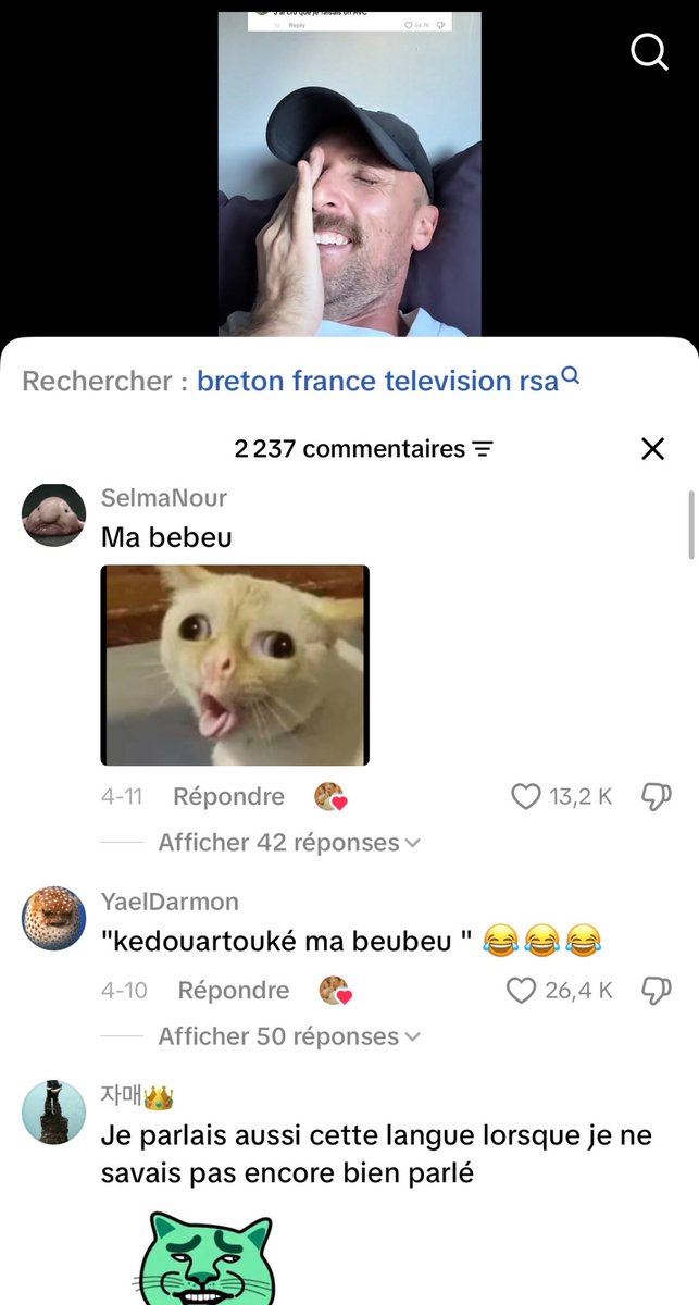 soleilsapin's tweet photo. en big 2026 ça se moque encore de la langue bretonne la honte https://t.co/JLMwu6C1SH