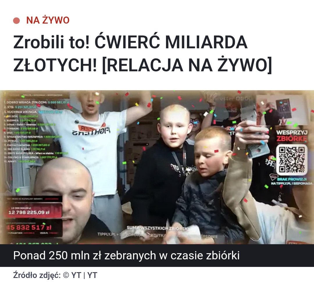 Rogowski_Arek's tweet image. Polacy zebrali 250 mln zł na dzieci chore na raka.
#latwogang
Rząd Donalda Tuska zablokował 4 MILIARDY zł na onkologię. 
#gang