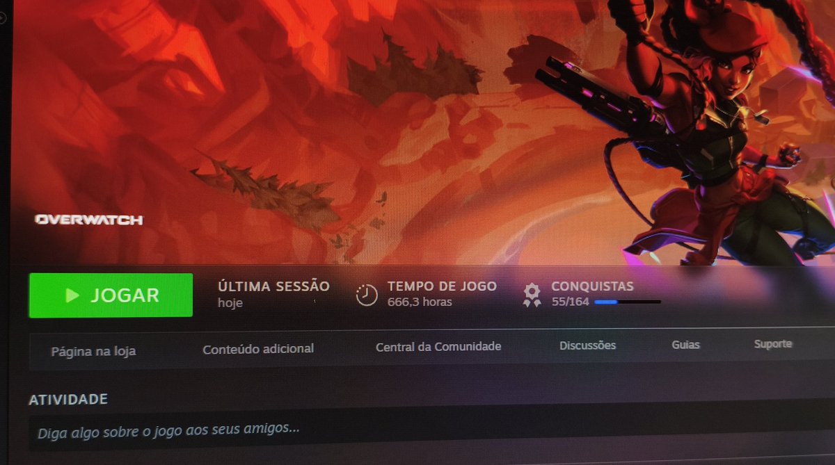 riimberlick's tweet image. jogo do diabo mesmo, 666 horas #overwatch