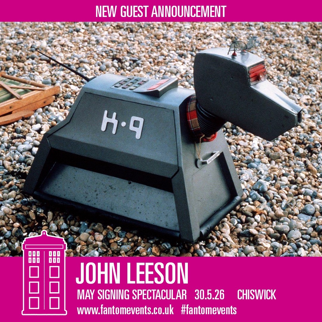 fantomfilms's tweet image. JOHN LEESON will be joining us for our May Signing Spectacular!

John has provided the voice of #DoctorWho companion K9 for over forty years.

fantomevents.co.uk