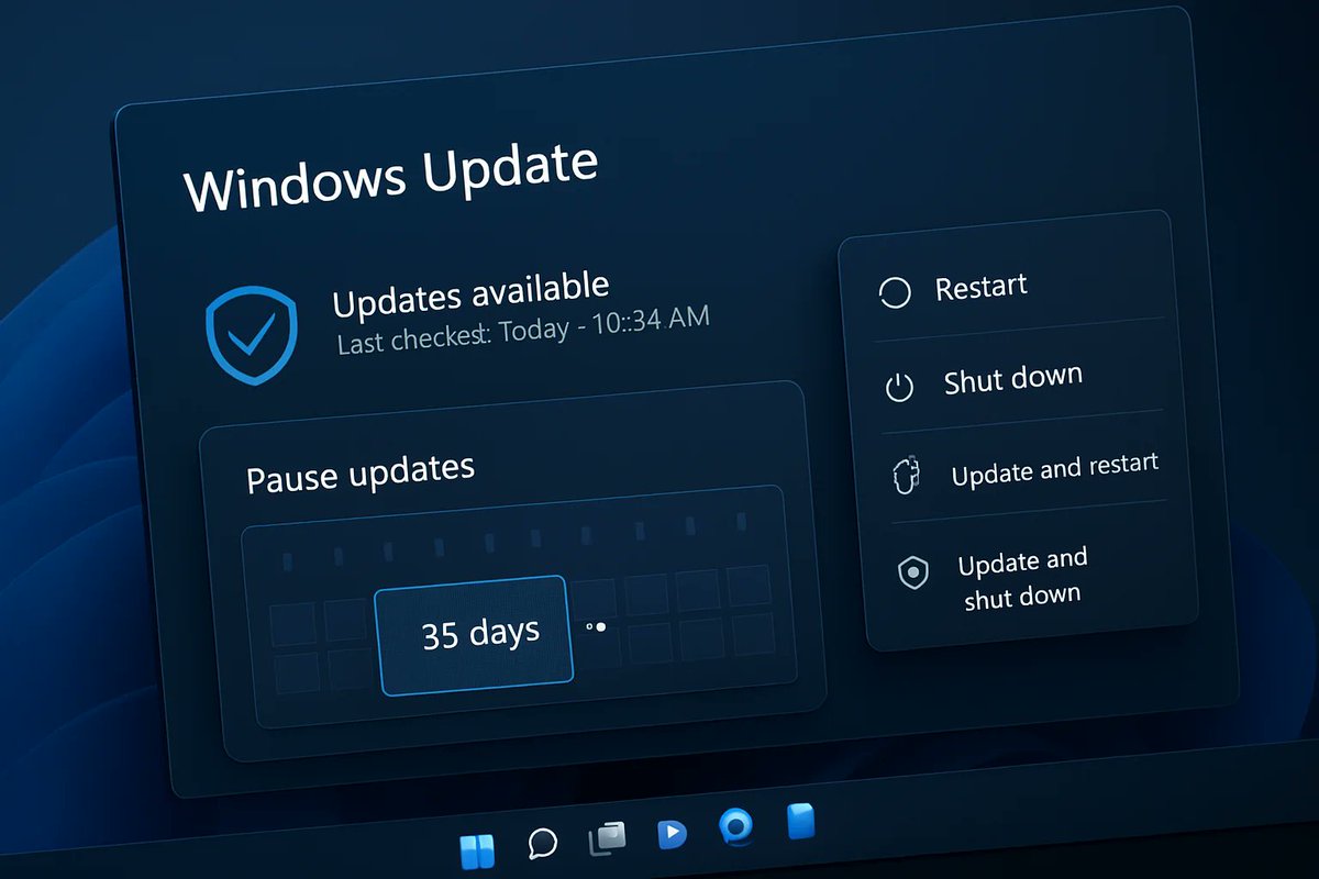 windowsforum's tweet photo. 🪟 Windows finally separates “restart your PC” from “restart your PC because updates felt entitled.” 35-day pause w/ no cap = glorious chaos control for Insiders.
https://t.co/E5bRJHJIof
#WindowsUpdate #InsiderPreview #Windows11 #UpdateControls https://t.co/AGUuC7bkpn