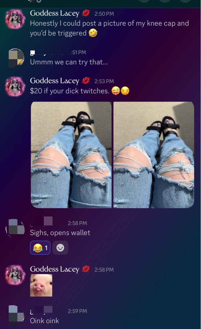 Goddess Lacey 💋 tweet media