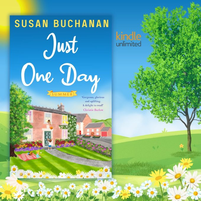 Susan_Buchanan's tweet image. ☀️☀️JUST ONE DAY - SUMMER☀️☀️
‘Susan’s books have everything you could want – great settings, wonderful characters and gripping storylines. 5 stars from me‘.’
books2read.com/u/meXzzl
#romance #parenting #sisterhood #KindleUnlimited #travel
