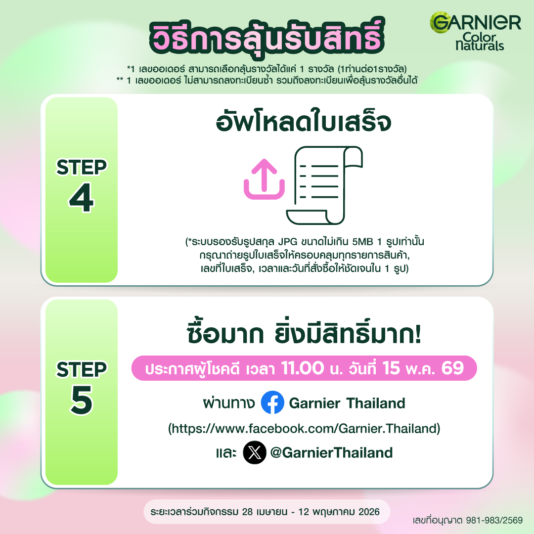 Garnier Thailand tweet media