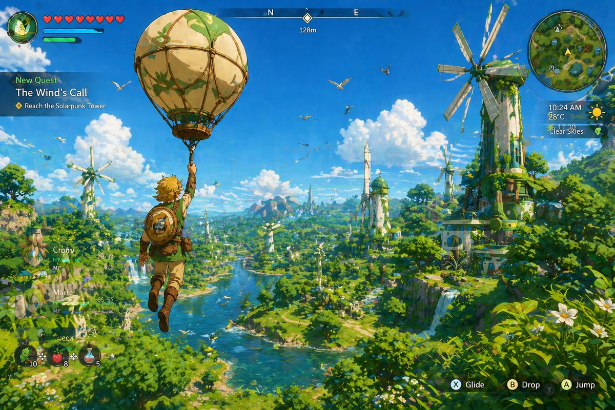 Lobaoomalvadoo's tweet image. Solar Punk game inspiration, Zelda Like games

#AIart️️️️️️️️️️️️️️️️️️️️️️️️️️️️️️️️️️️️️️️️️️️️️️️️️️️ #JRPG #RPG #games