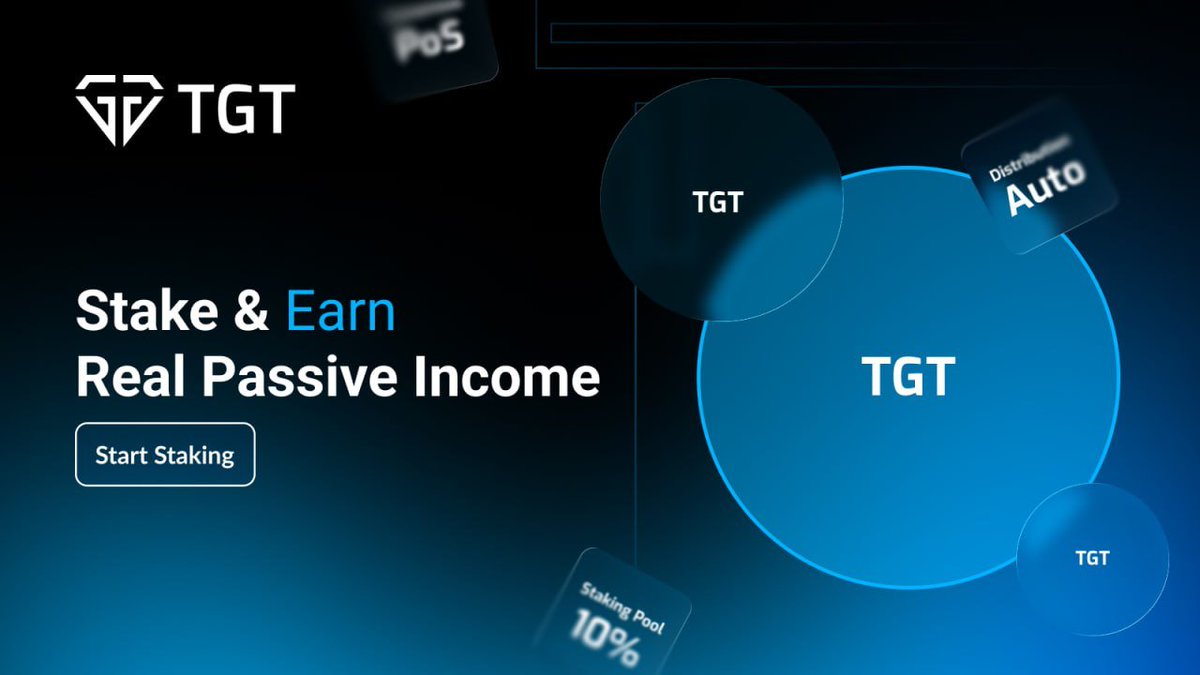 TGT_Official_X's tweet image. Holding TGT without staking is like owning a vault and never opening it. 🔒

&amp;gt; 300M tokens in the staking pool.
&amp;gt; Smart contracts auto-distribute.
&amp;gt; PoS secured. Zero middlemen.

The quiet ones stake first.
The rest find out later.

#TGT #Staking #DeFi