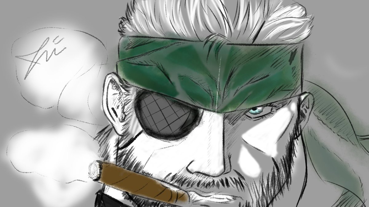 ZO_PAPO's tweet image. #metalgearsolid3 #bigboss