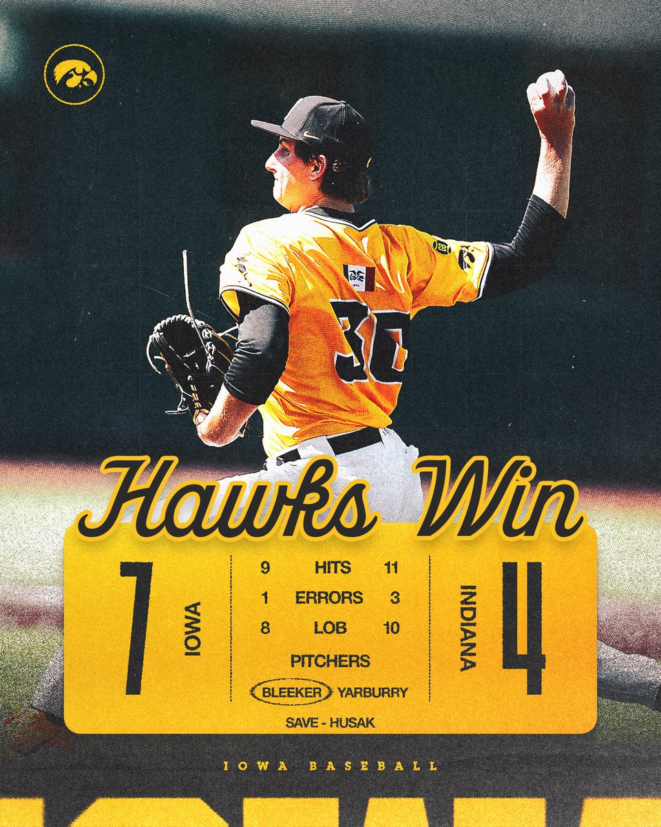 Iowa Baseball tweet media