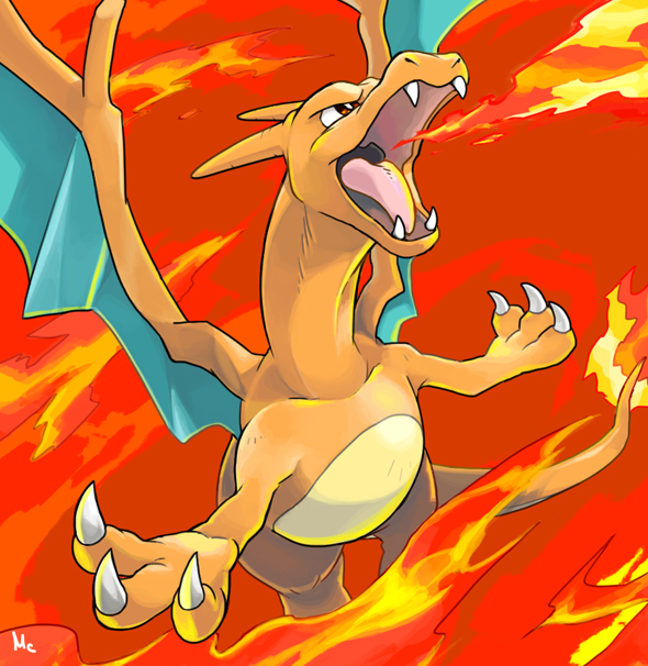 RelentlessZard's tweet image. Rise from the ashes, and become stronger!‍‍🐦‍🔥 ‍‍ 
#Charizard #pokemon #anipoke 
Credit: えむ