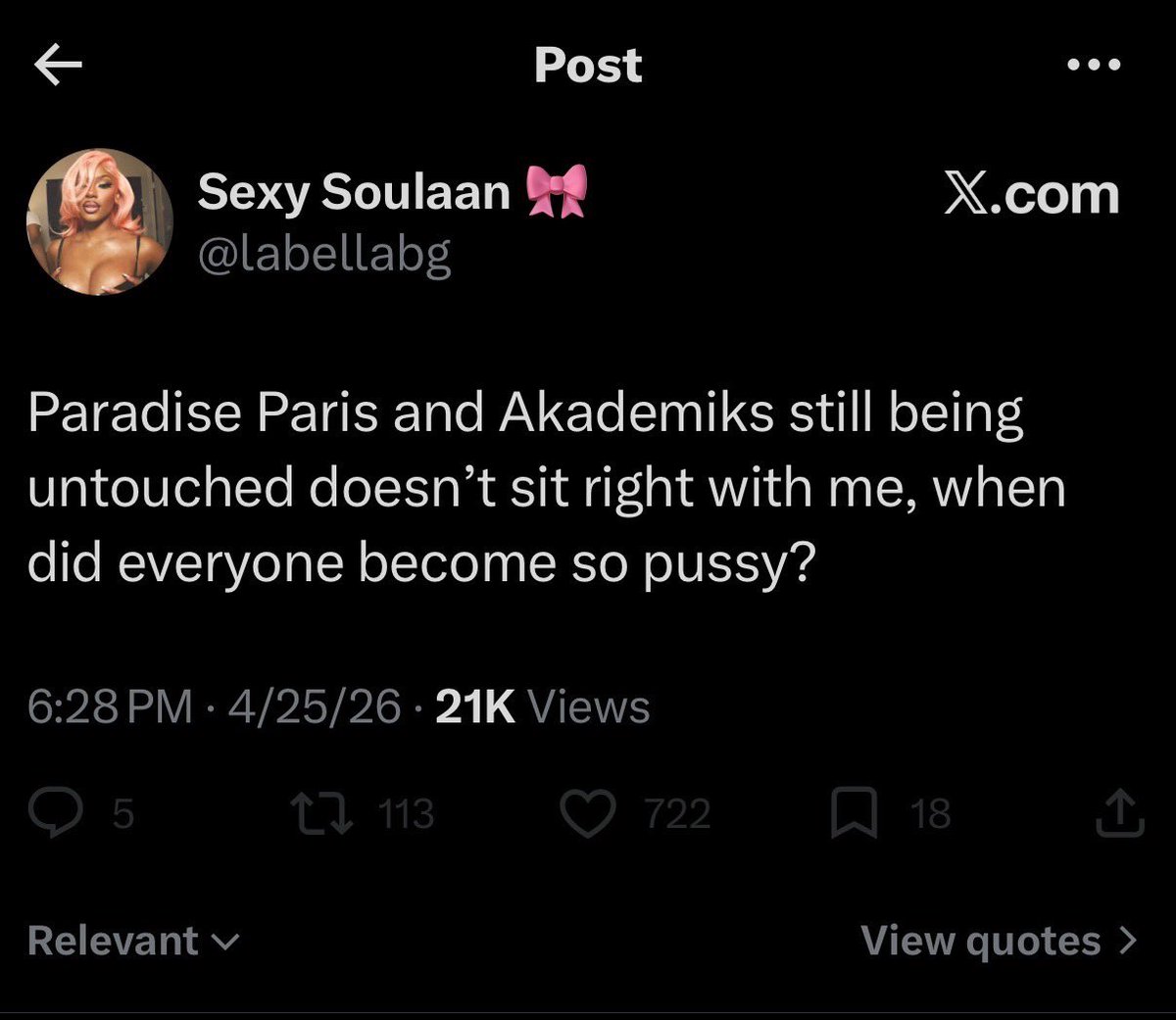 Paris The Icon tweet media