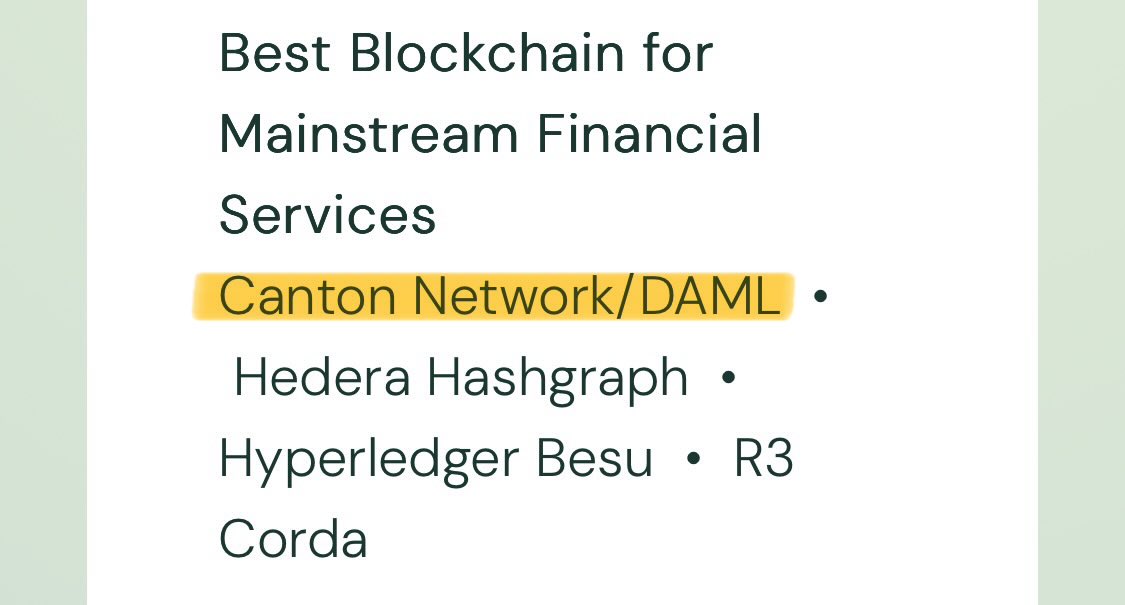 GoldisinMyVienz's tweet image. 👇💯🔥 
Looking around, I found some jaw-dropping information for the best blockchain mainstream financial services for the Future of Finance Awards 2026. 👀🤯
@CantonNetwork is the top blockchain! 
Like I said don’t 😴on $CC 
Before it’s to late! 😳
👇 
#CantonNetwork #Crypto