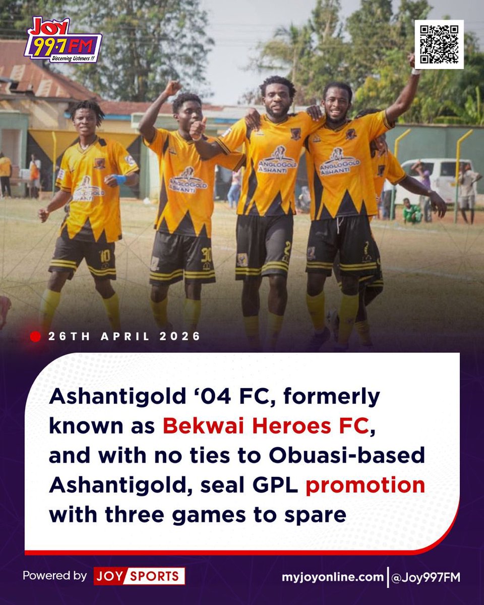 In case you were wondering, an Ashantigold is back in the Ghana Premier League. But is it really a different Ashantigold… or just the same old one in a fresh disguise?

Let me unpack this for you.

In May 2022, Ashantigold were kicked out of the top flight and dumped into