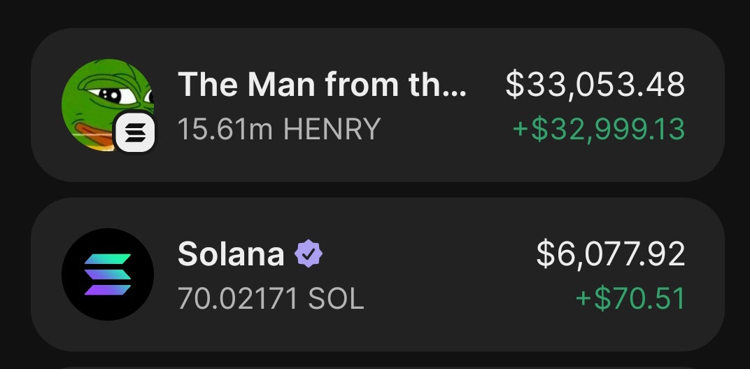 Raghavak0nSol's tweet image. 27x ✅✅✅✅✅✅✅✅✅✅✅✅ 

$HENRY

MCAP: $2m

CA:
CJUrENDAuSm4FxxziUgftnUJqqXjm4VL1zhJgwXupump

#SOL
#HENRY