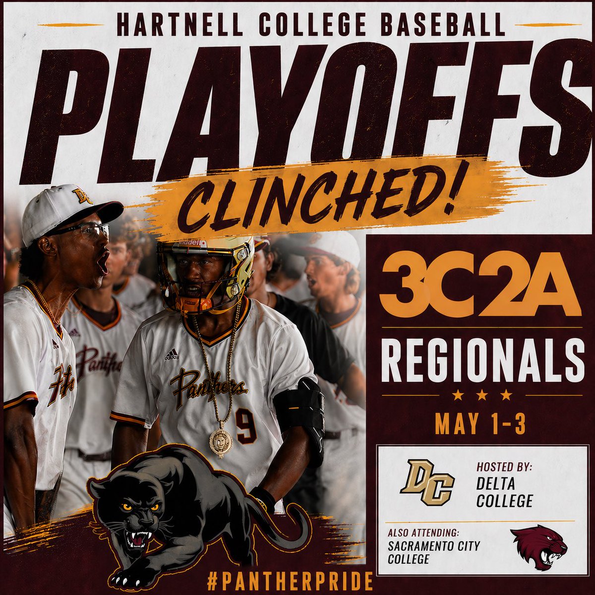 Hartnell Baseball tweet media