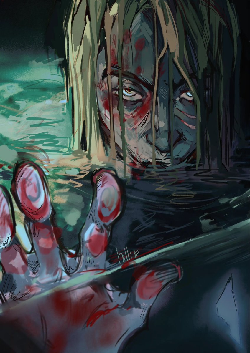 hilli247699's tweet image. Finally finished this piece of my dnd character Kyrith👐 I forget i can post here
#dnd #dndart #oc