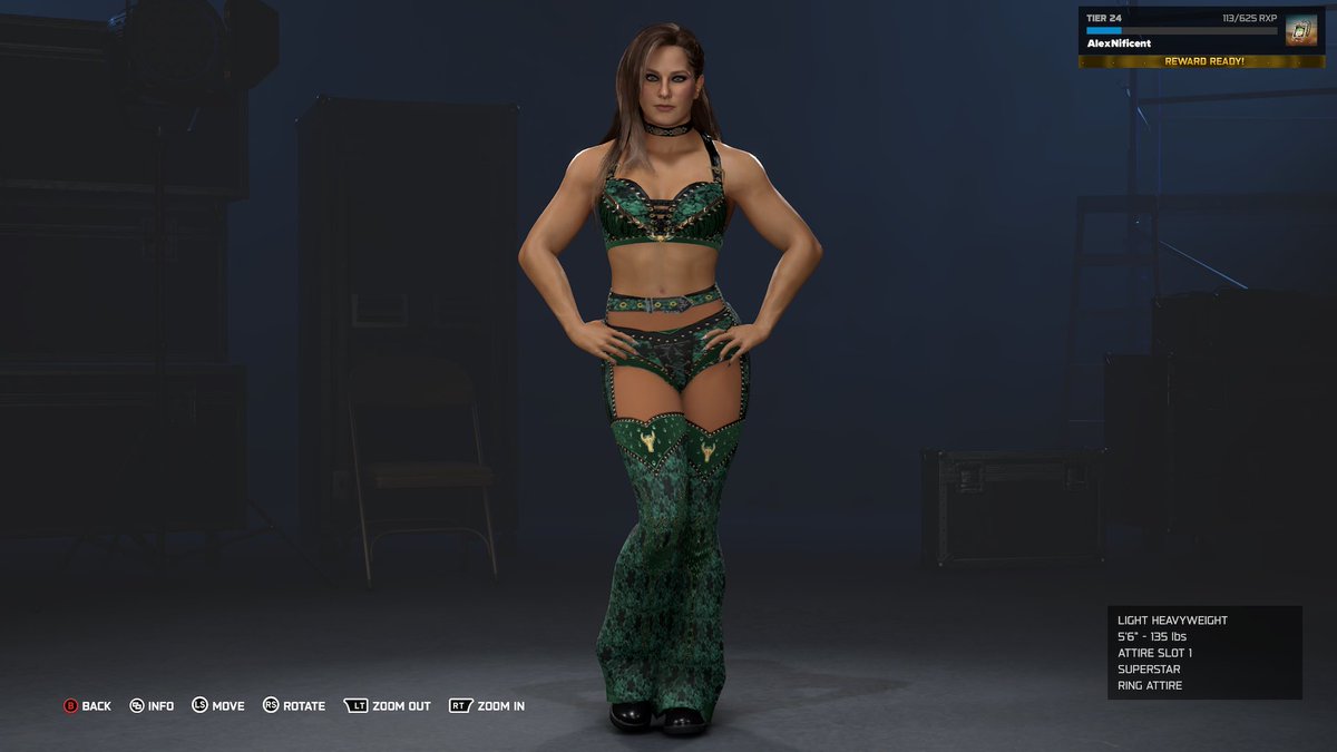 ThePugnificent's tweet image. 🖤💚 FATAL DEBUT 💚🖤
Jacy Jayne and Fallon Henley #Smackdown debut gears are now available on CC!
Tags: JacyJayne, FallonHenley, PUGNIFICENT 
CONSOLES ONLY 🖤
Enjoy!
#WWE2K26