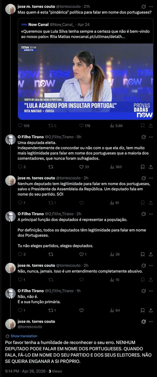 O Filho Tirano tweet media