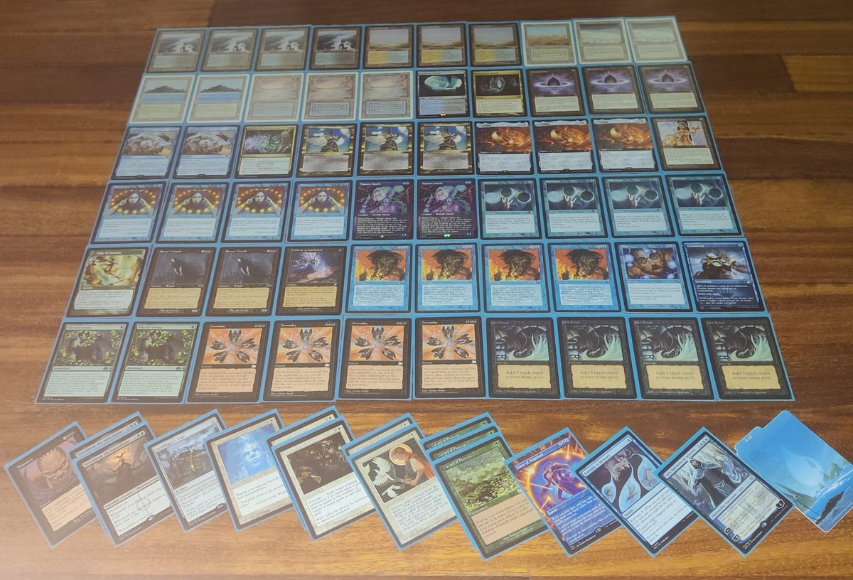 Pierdo la final del Legacy 2000 del <a href="/ArcanisInfinity/">Arcanis Infinity XXIII & XXIV</a> ( 90 players) con 4C Doomsday. Me lo he pasado genial jugando el deck

2-0 UW Phelia
1-2 Omnitell
2-1 Mono B Reanimator
2-1 Temur S&amp;T
2-0 Beanstalk
2-1 Mystic Forge
2-1 UW Control
 Q: 2-1 UB Tempo
SF: 2-1 Lands
F: 0-2 UR Cori