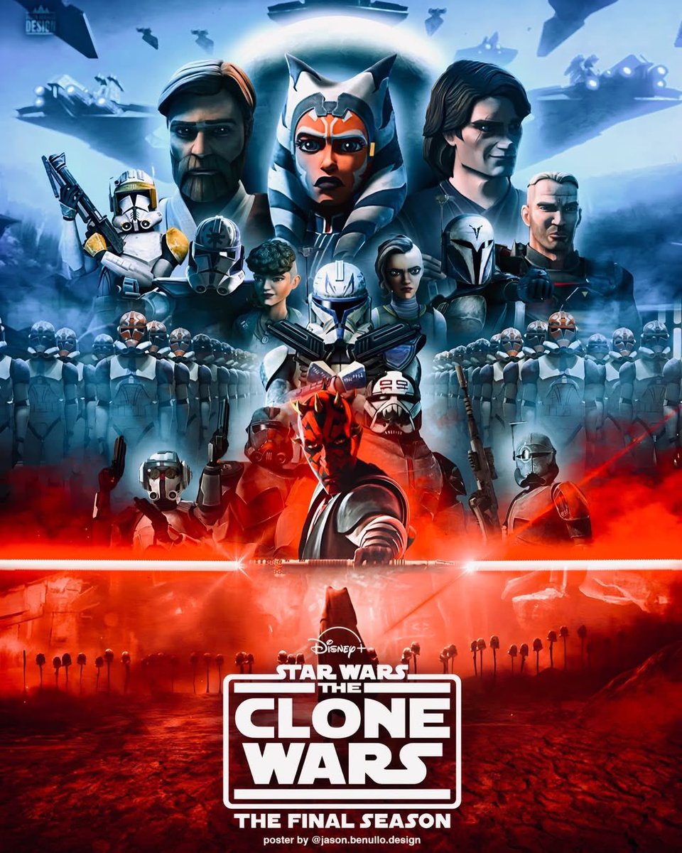 JediCollecting's tweet image. The Clone Wars

Poster by @jbdesign512 

#StarWars