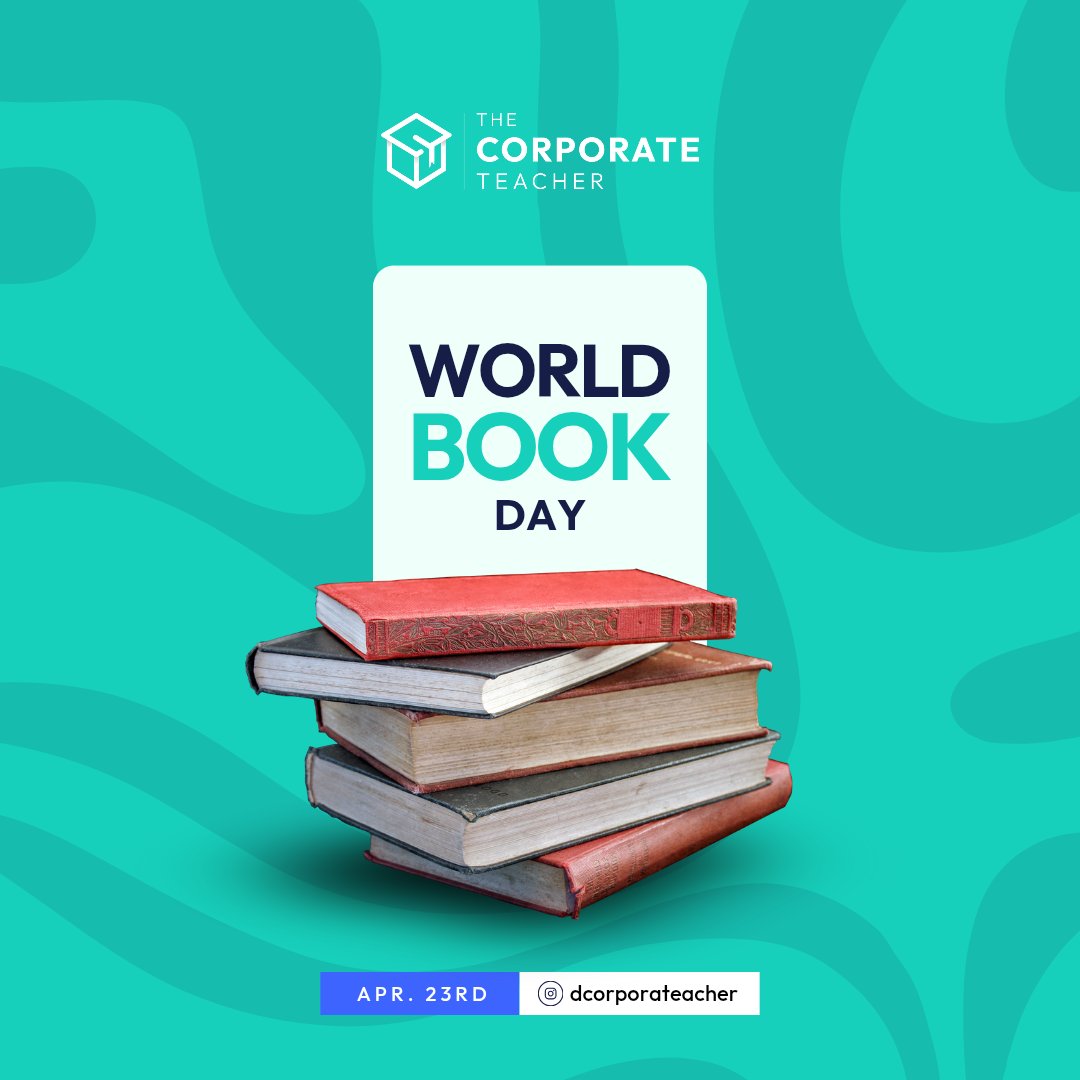 dcorporateacher's tweet image. Late, but still celebrating 📚

Great teachers are lifelong readers. Books shape how we teach and how students learn.

Here’s to the educators who keep reading, learning, and growing.

#WorldBookDay #Teachers