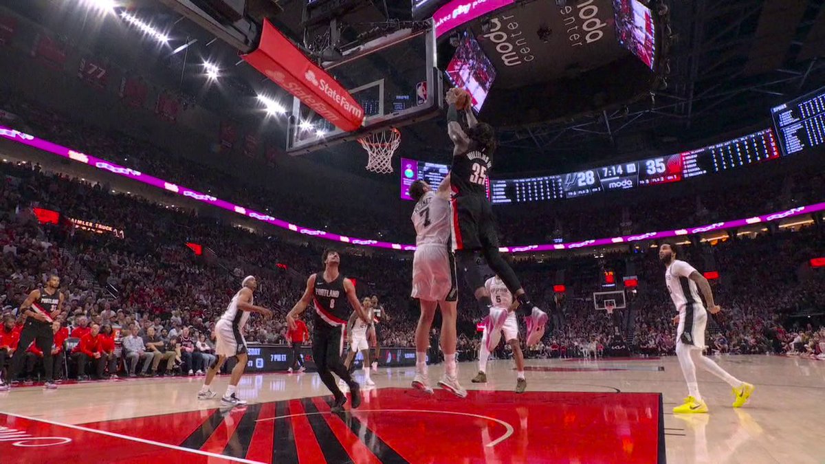 ESPN hypes Spurs-Trail Blazers Game 4 in Portland