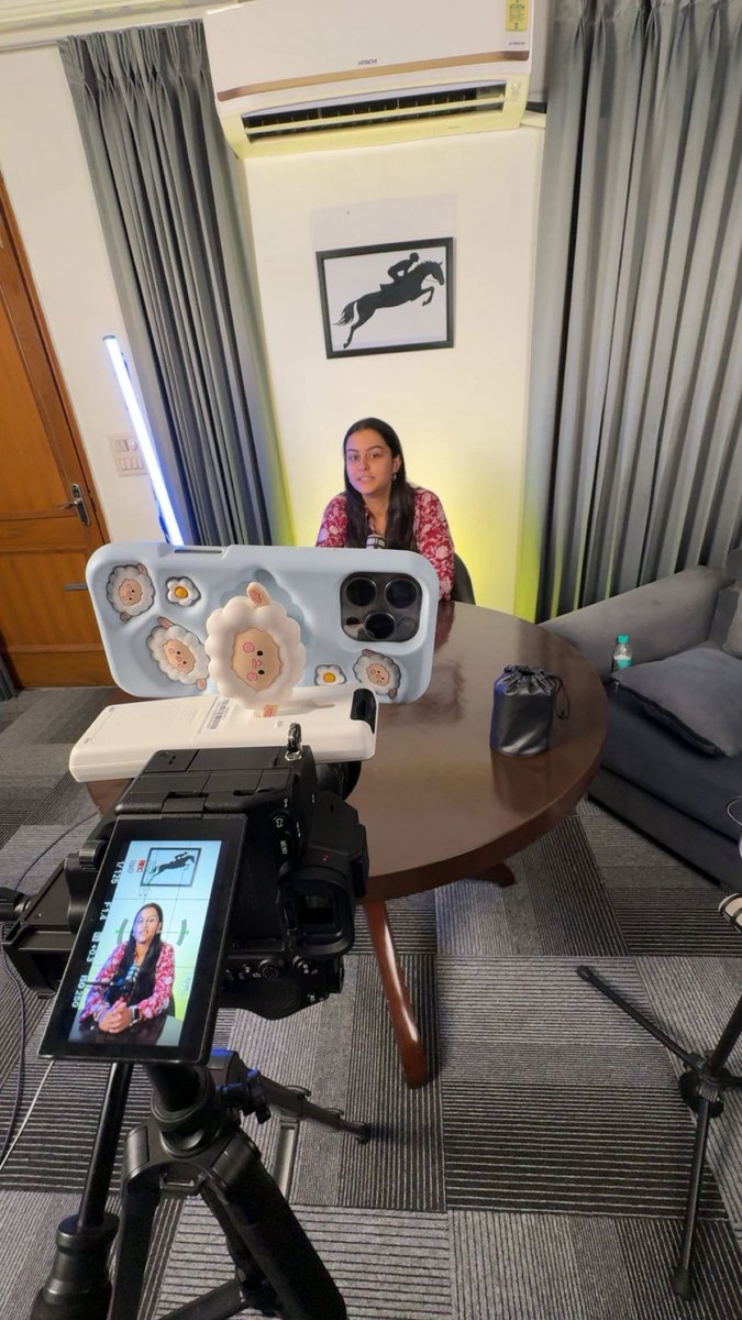 ayyussh04's tweet image. POV Camera framing the Set
• Caption: The view from the top. Checking the framing, tweaking the colors, and soaking in the details of the set. Always looking for that perfect cinematic composition. 🎥🔍
• Hashtags: #DirectorOfPhotography #SonyAlpha #OnSet #Cinematographer