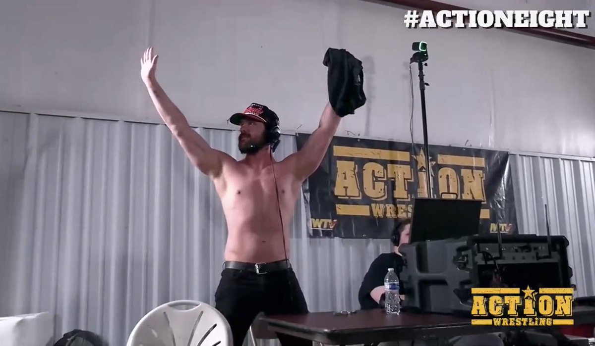 Jaden4Real's tweet photo. Watch #ACTIONEight on IWTV (@indiewrestling) https://t.co/9iUUji4hlp