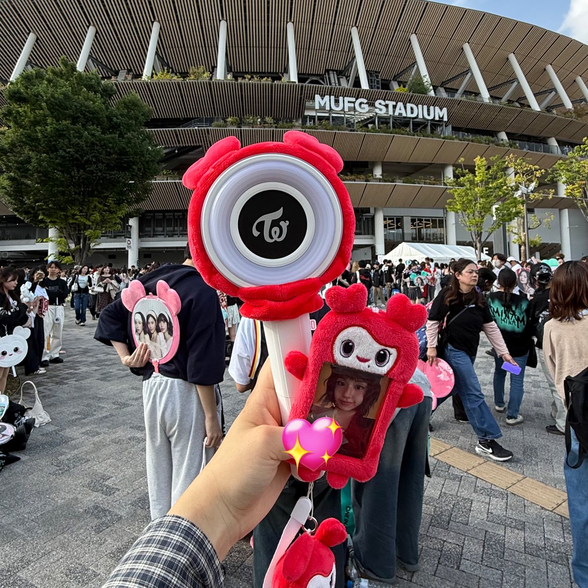 20260426
TWICE国立競技場🏟⭐️

最初から最後まで日本だけのセトリでずっと楽しかった🥹
飛行機に挨拶してたチェヨンちゃんもめちゃくちゃかわいかった🐯❤️

改めて国立おめでとう！幸せをありがとう🍀