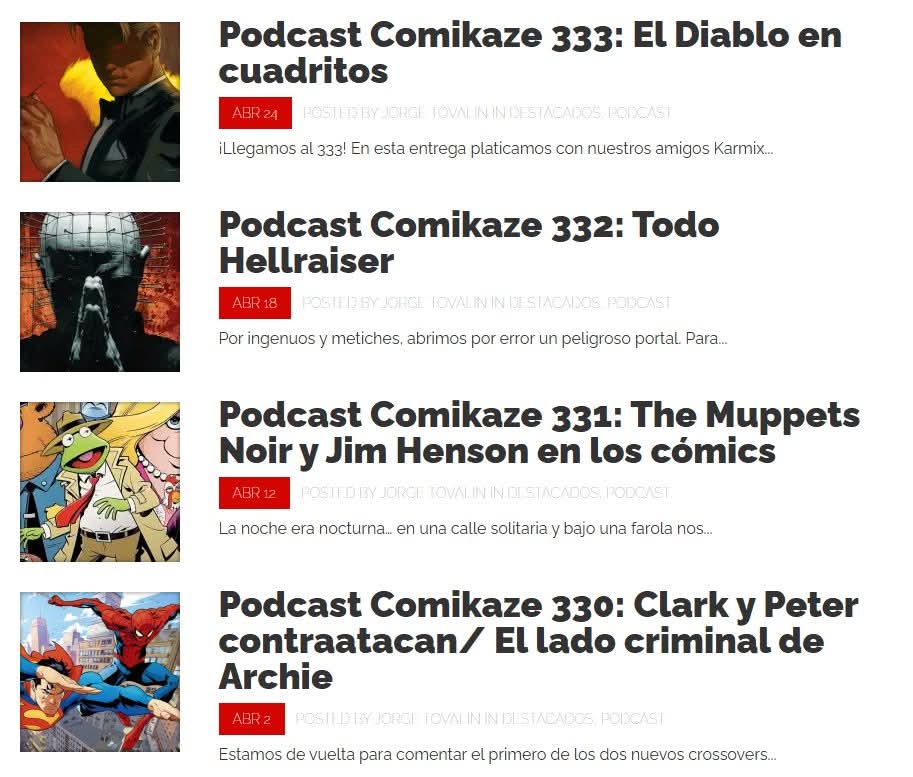 Revista Comikaze tweet media