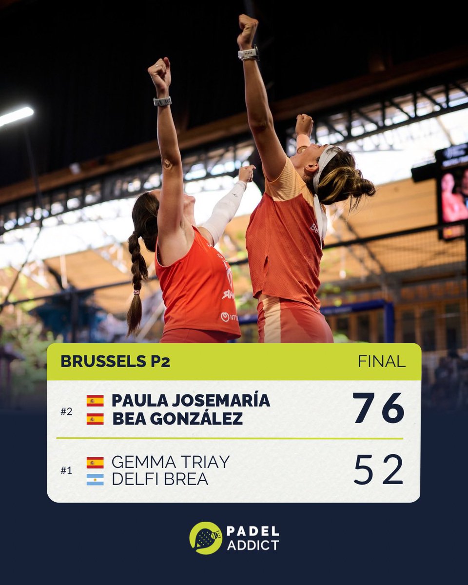 padeladdict's tweet image. 🇧🇪 BRUSSELS P2 WINNERS‼️

📸 @premierpadel 

#padel #padeladdict #premierpadel