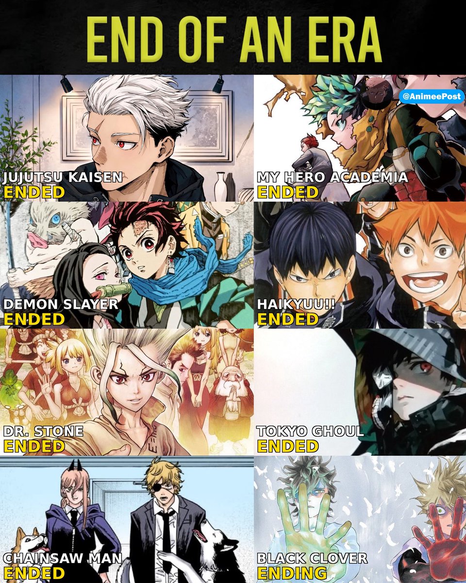 THE 2010S MANGA GENERATION IS OVER