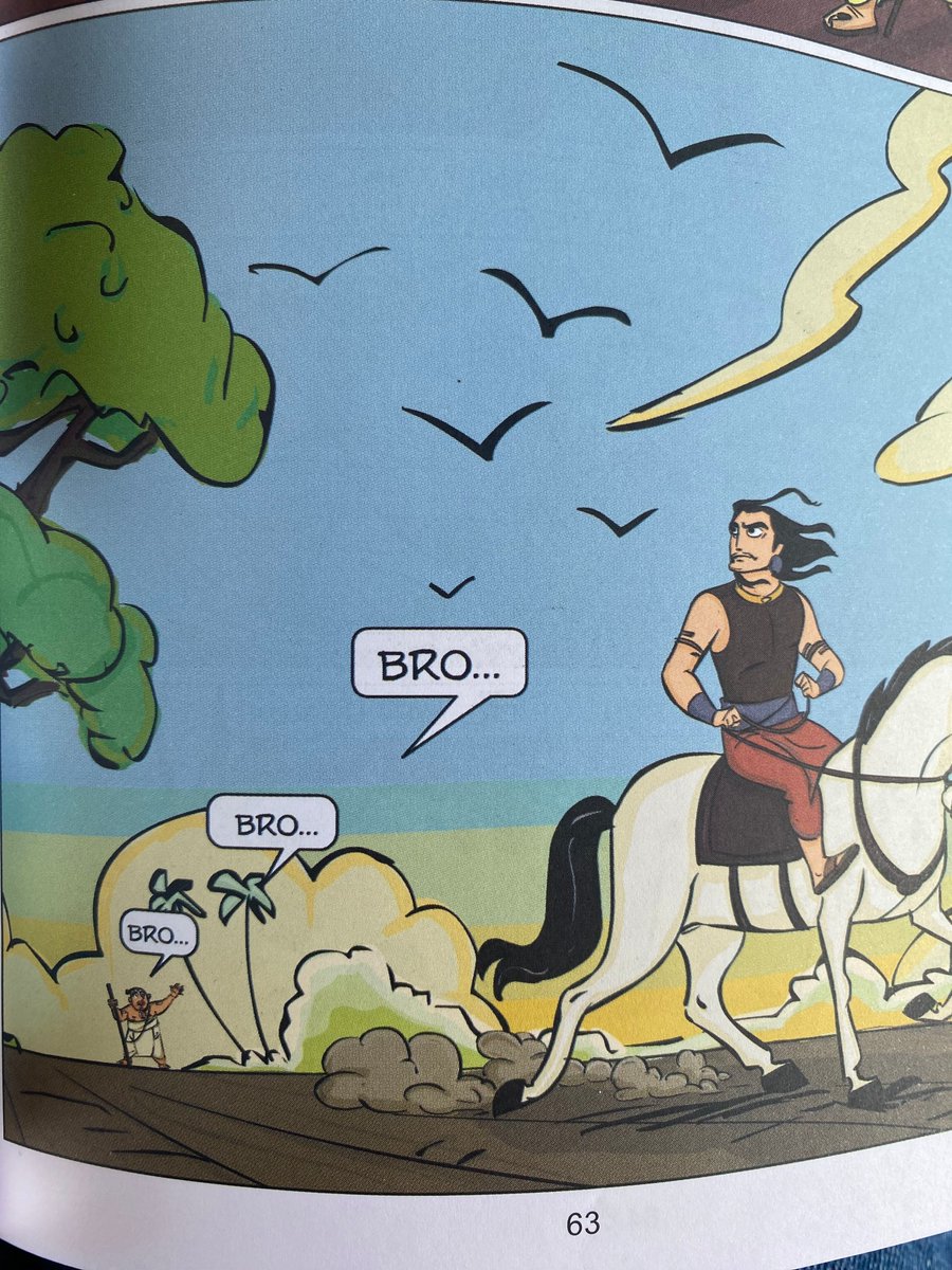 Reading a comic about Indian culture, and I'm almost certain this was ...