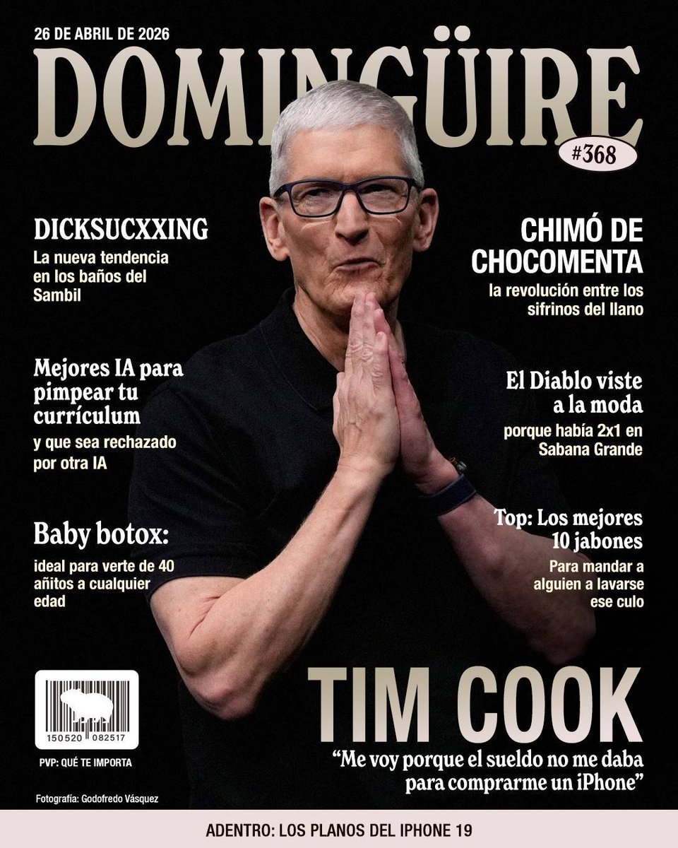 Domingüire No. 368: Tim Cook  ow.ly/wAZv50YQ2Nz