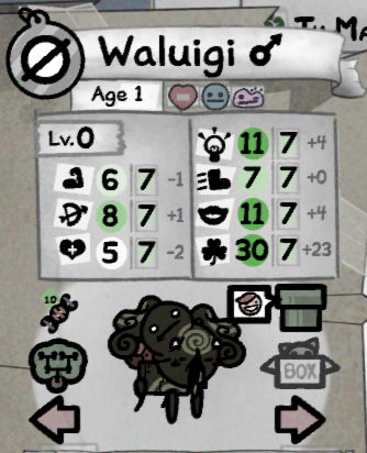 SlayXc2's tweet photo. I can´t believe we got Waluigi in Mewgenics before Smash Bros.... https://t.co/lRJEV0pnAC