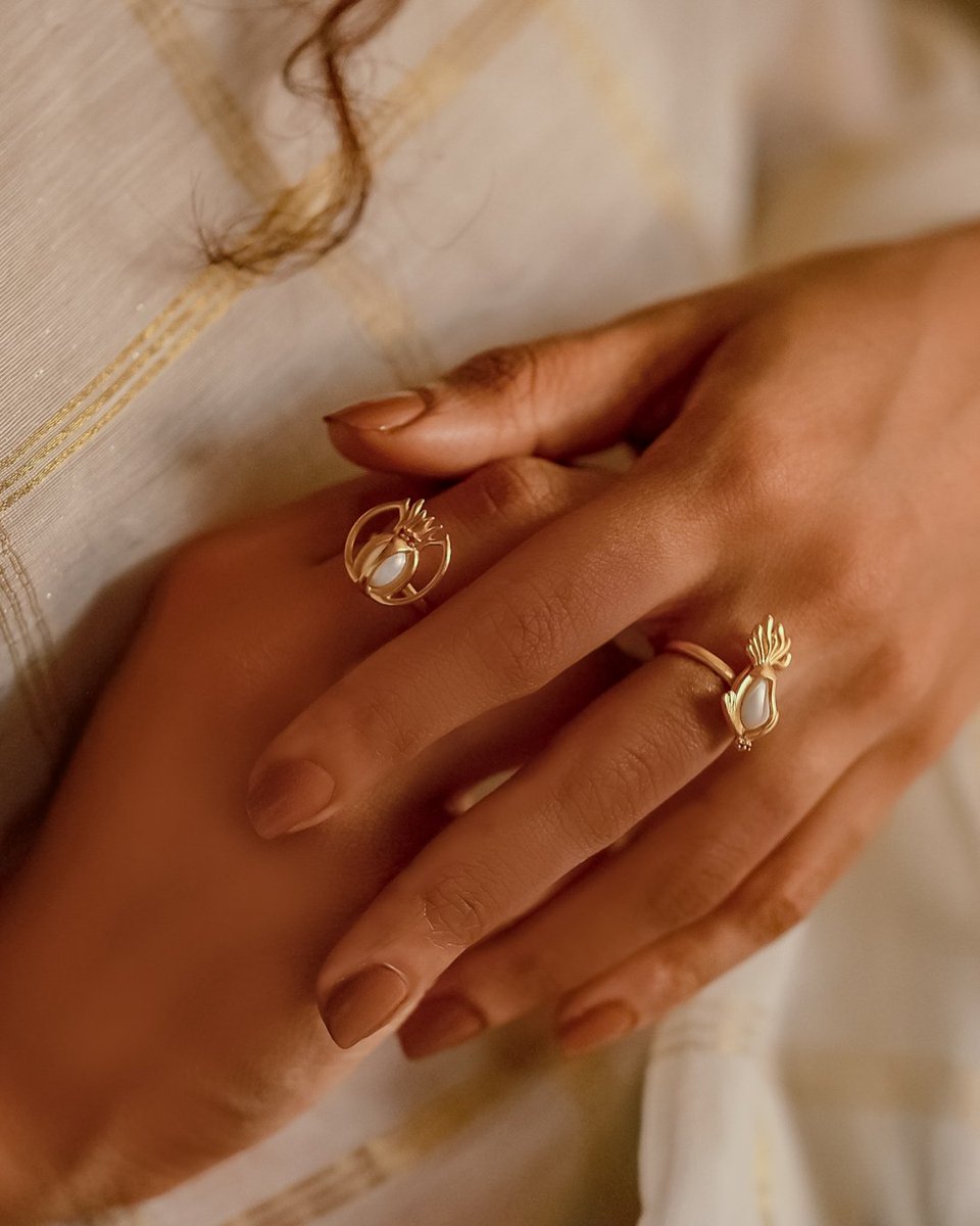 TribeByAmrapali's tweet image. The Amara Collection is our love letter to the sea. It’s soulful, quiet jewelry designed to be a piece of the water you can take with you everywhere.

tribeamrapali.com/amara?pg=1

#TribeAmrapali #SilverJewellery #Silver925 #goldplatedjewellery #ArtisanalJewellery