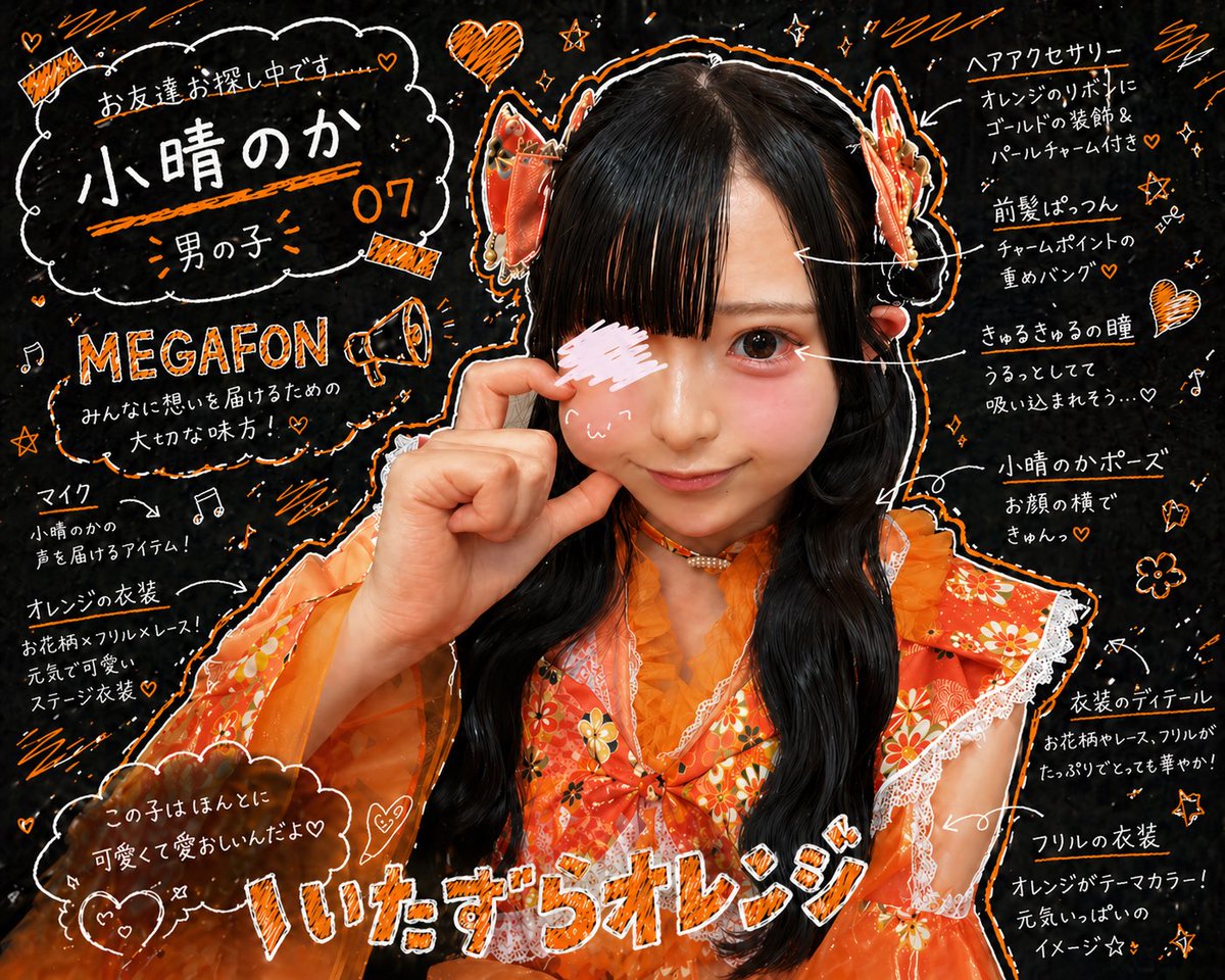 MEGAFON 小晴のか ランチェキ MEGAFON 小晴のか ランチェキ 【公式通販】