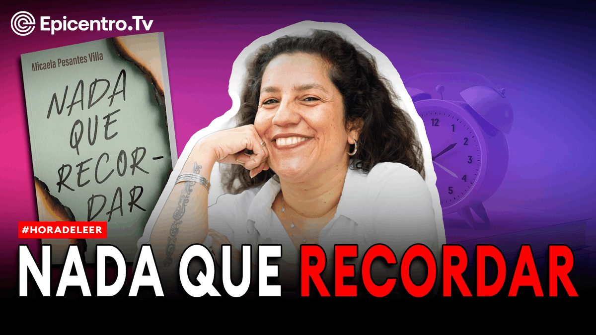 Epicentro_TV's tweet photo. #HoraDeLeer | Nada que recordar de Micaela Pesantes es una sorprendente primera novela sobre la identidad y el retorno, la memoria y el dolor, el desarraigo y la identidad. Acompaña a Aíra desde Nueva York hasta Ñepén en un viaje que explora las raíces, la migración y los espejismos del éxito. Entrevista con @ClaraEOspinaG🔗 https://t.co/mz2t413gk3