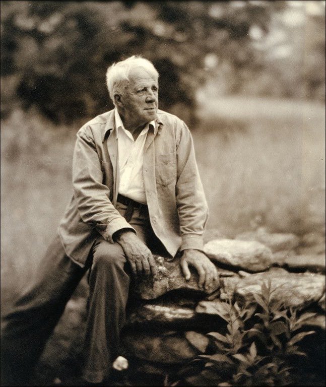 BretVDB's tweet photo. “I’d like to get away from earth awhile
And then come back to it and begin over.
May no fate willfully misunderstand me
And half grant what I wish and snatch me away
Not to return. Earth’s the right place for love:
I don't know where it's likely to go better.”

—Robert Frost, “Birches”