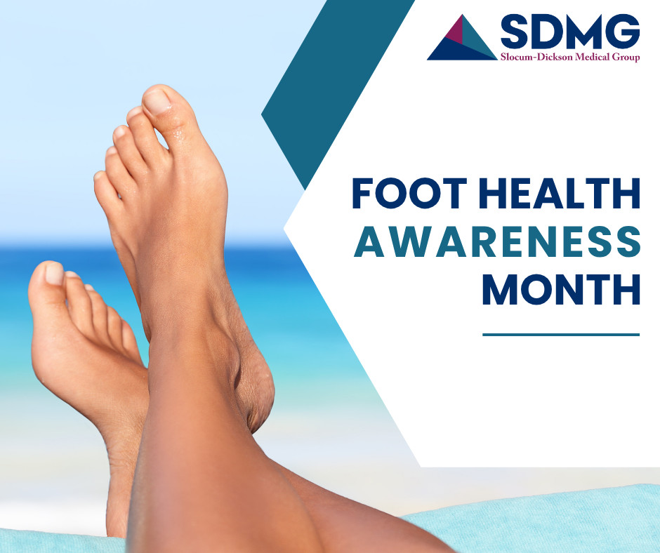 SlocumDickson's tweet image. Your feet carry you every day—don’t ignore the signs of discomfort. Prioritize your foot health and schedule an appointment with Dr. Hurley by calling (315) 798-1641.

#SlocumDickson 
#FootHealth 
#Podiatry