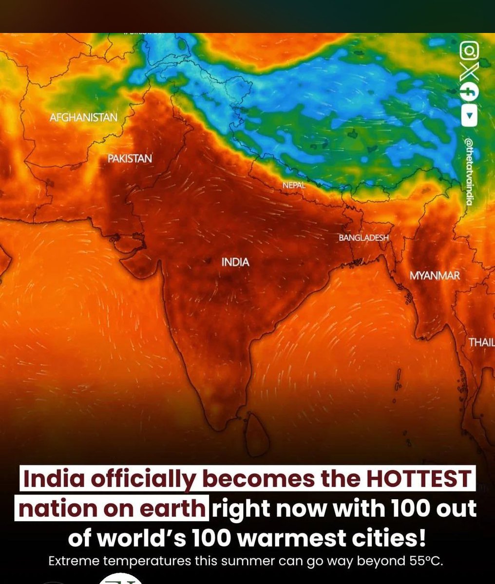 joy95952945's tweet image. And there is no respite. 😔
Forests cleared and money taken by babus and politicians. 💸
Wont even talk about 2 cronies. 🤷‍♂️
Other damages like polluted lakes and rivers impacting warming in india. 🌍🌡️ #ClimateChange #EnvironmentalImpact