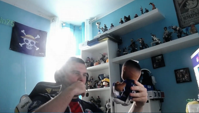 RLEsports's tweet photo. find someone who looks at you the same way rado looks at his ousmane dembélé plush https://t.co/p7z0n2Mvbu
