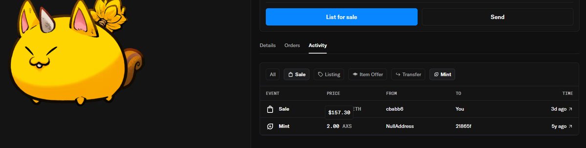 iMisumiko's tweet image. 5yrs ago. when axs is spicy. 
ronin x etherium.
#atiaslegacy #ronin #axieinfinity #etherium @AxieInfinity  @Ronin_Network
